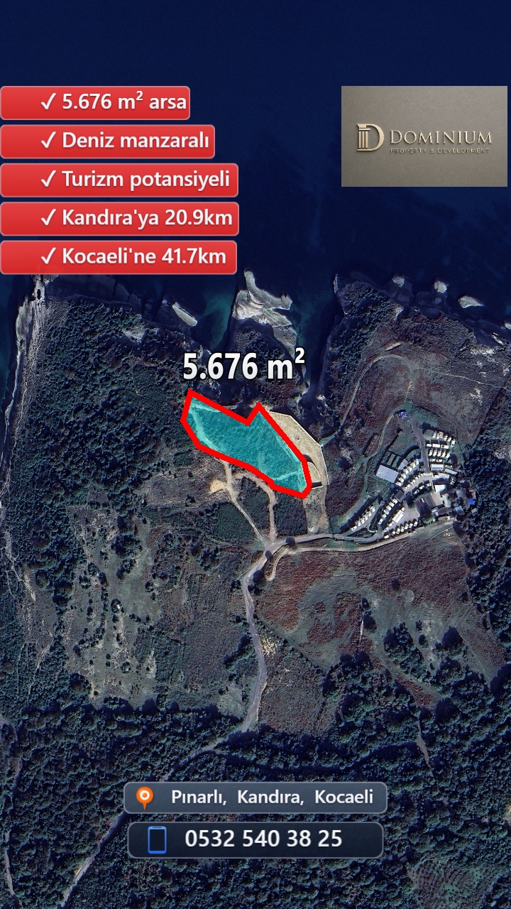 Kocaeli/Kandıra - Pınarlı - Ada: 110, Parsel: 172.